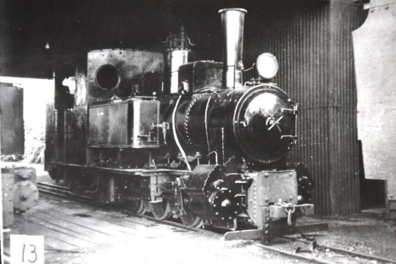 Locomotives on Queensland private railways - ARHS Qld
Slide 13 - Buderim Krauss locomotive.
