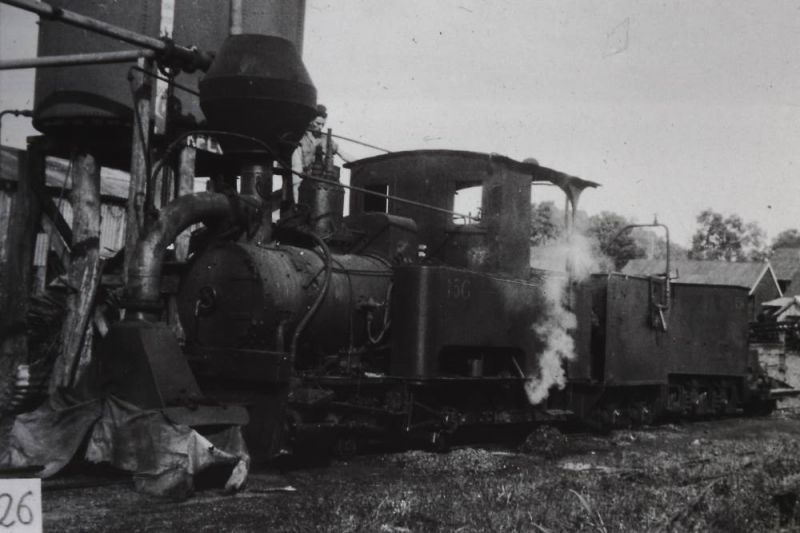 Locomotives on Queensland private railways - ARHS Qld
Slide 26 - Plane Creek Mill, scorcher at the front.
