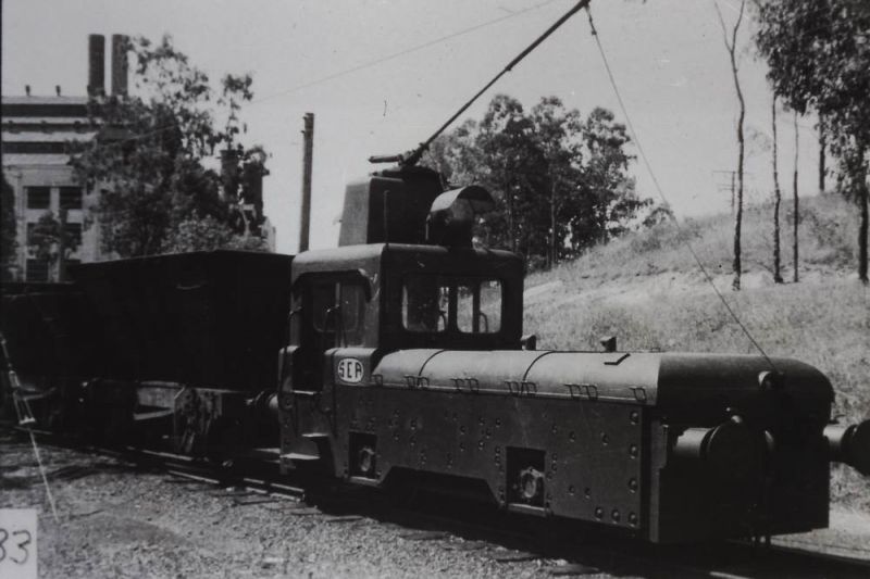 Locomotives on Queensland private railways - ARHS Qld
Slide 33 - Bulimba Powerhouse railway.
