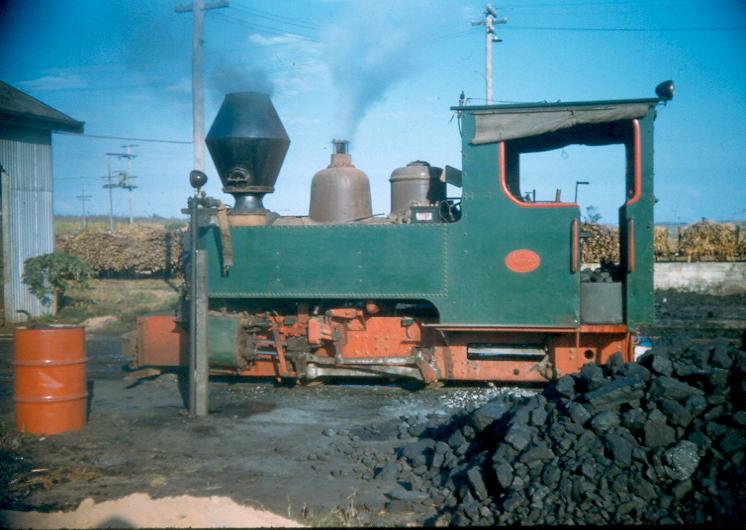 0-4-2T Fowler
Quanaba Mill 0-4-2T Fowler locomotive 2', 1954
