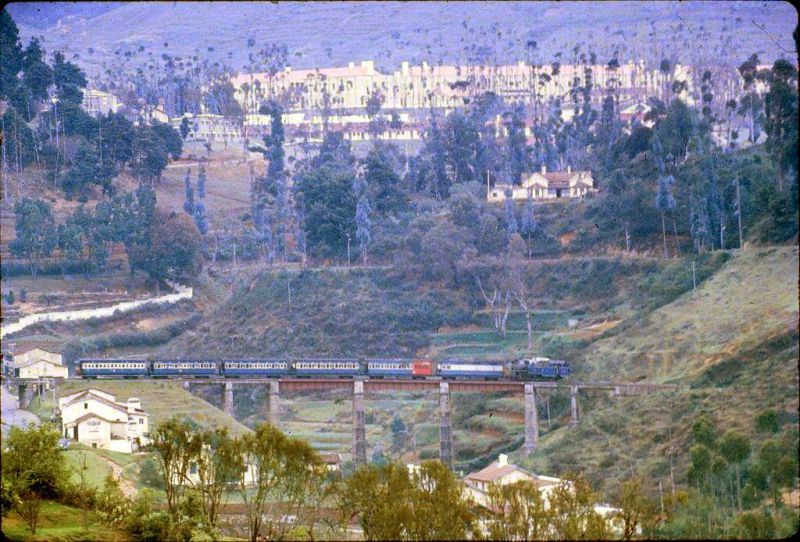 The Wellington Bridge is part of the Nilgiri Mountain Railway (NMR) in India
