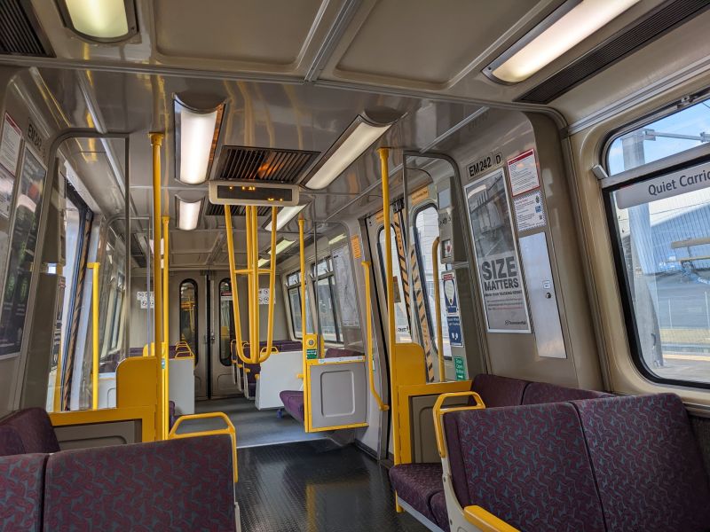 Interior EMU 42
Interior of EMU 42 2022
