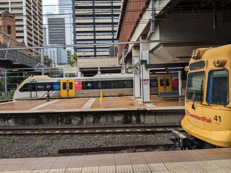 Central Station Brisbane
EMU and NGR at Central 2023
