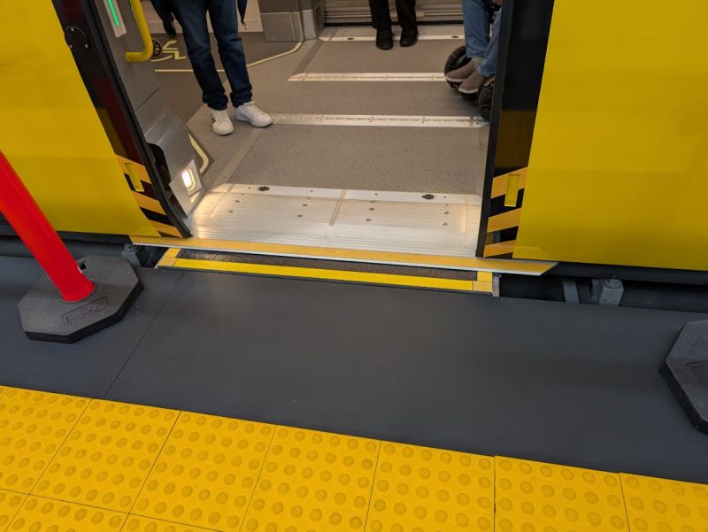 Automatic gap bridging. 
