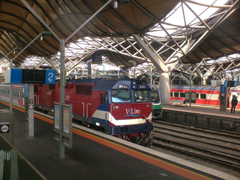 N463 at Southern Cross Station
N463 at Southern Cross 2008
