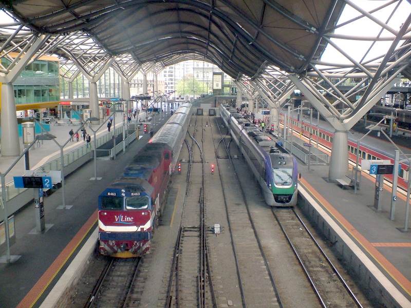 N463  Southern Cross
View at Southern Cross Station 2008
